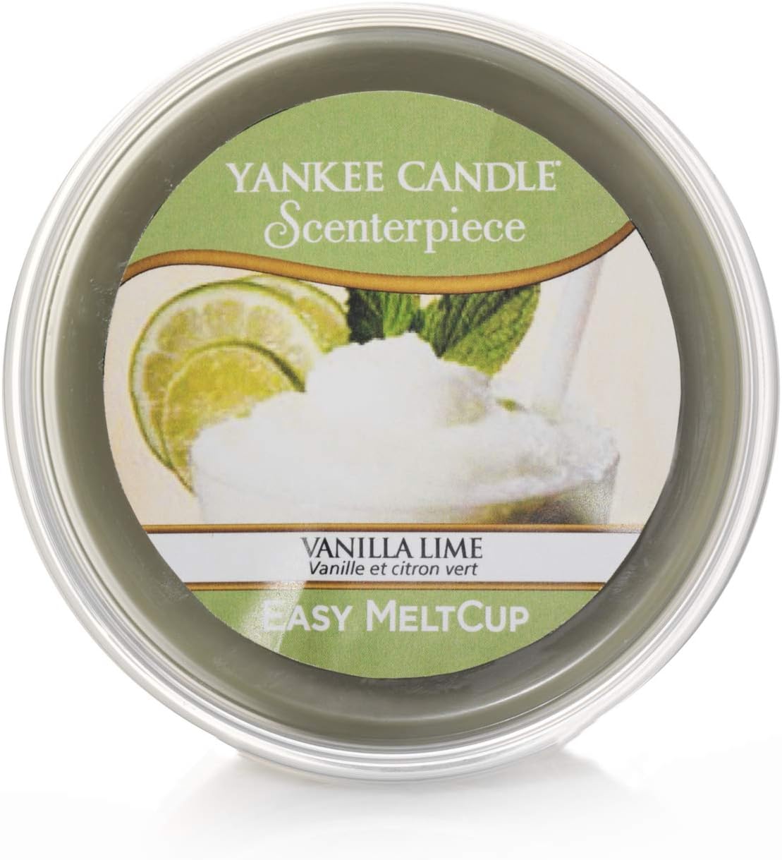 Yankee Candle "Vanilla Lime Scenterpiece Melt Cups, Green