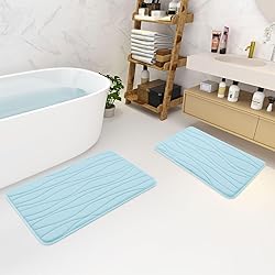 Buganda Memory Foam Bathroom Rug Mat 59x17, Extra