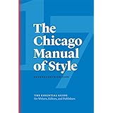 The Chicago Manual of Style, 17th Edition