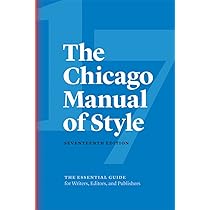 The Chicago Manual of Style, 17th Edition: The University of