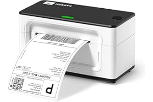 MUNBYN Shipping Label Printer RealWriter 941, 4x6 Thermal Label Printer for Shipment of Packages, Home Shipping Small Business, Compatible with macOS, Windows (USB Only)
