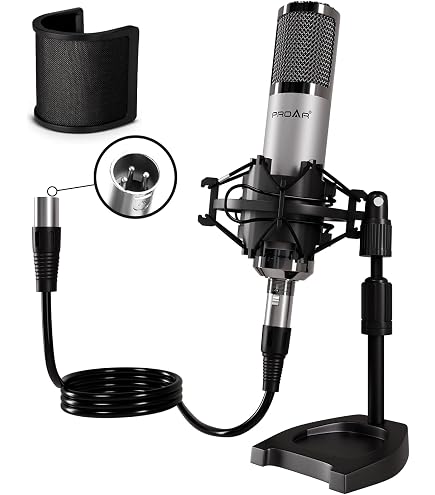 Amazon.com: LyxPro Condenser Microphone for Studio, Vocals