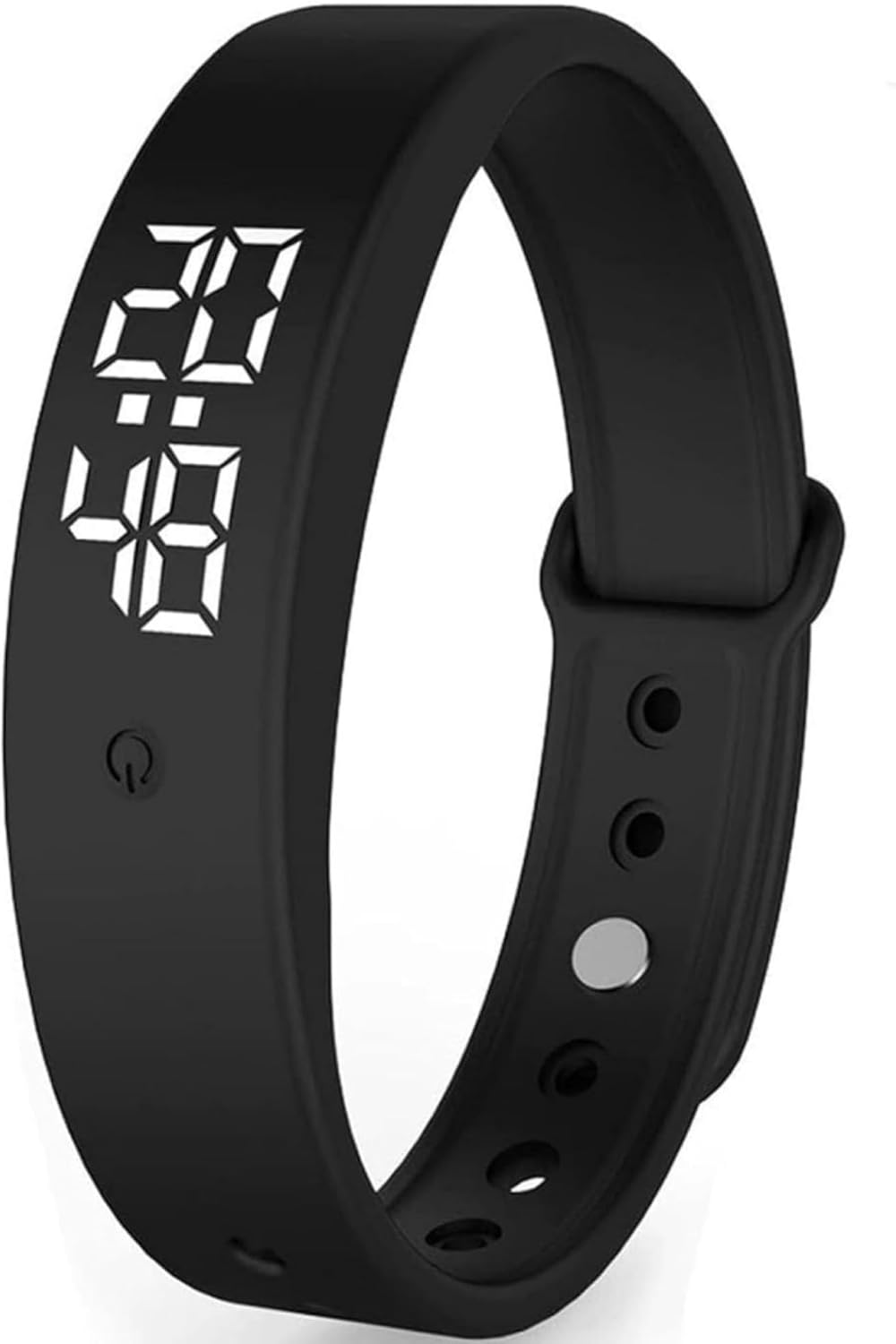 Vibrating Alarm Clock Watch for Heavy Sleepers, Waterproof Wake Up Wristband Alarm Clock for Men & Women, Wearable Vibrating Wrist Alarms