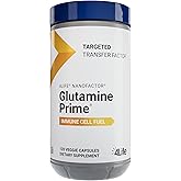 4Life Glutamine Prime - Fuel Immune Cells with Glutamine and Enhance Cell Communication with NanoFactor - Wellness and Energy - 120 Veggie Capsules