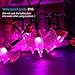YUNLIGHTS Fairy String et of 3 Battery Operated 11.5ft Pumpkin Bat Ghost 30 LED Lights Each for Indoor/Outdoor Halloween Christmas, Holiday Party Decoration, White + Orange + Purple