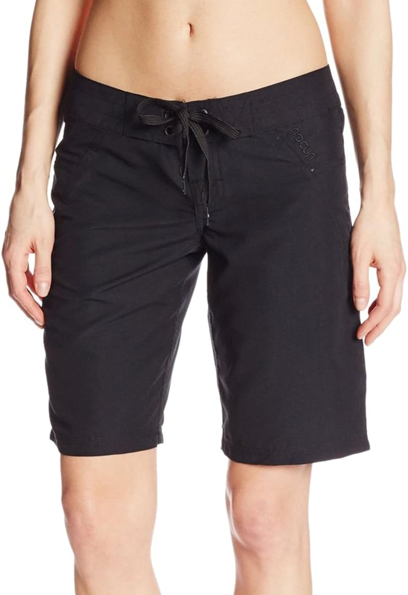 Rip Curl Women's Juniors Love N Surf 11Inch Board Short, Black, 3 at