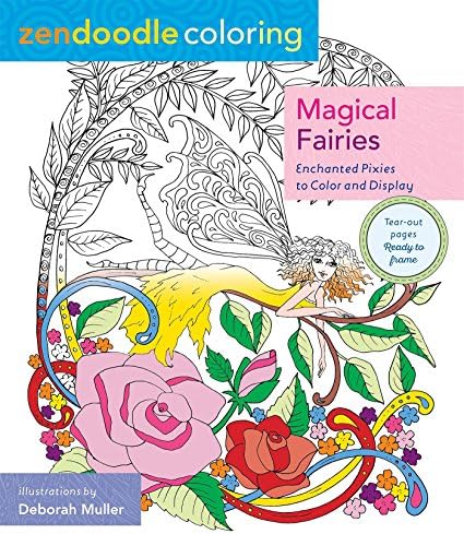 Zendoodle Coloring: Magical Fairies: Enchanted Pixies to Color and Display