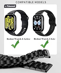 Z.DuDuZAZA Metal Bands Compatible with Xiaomi Redmi