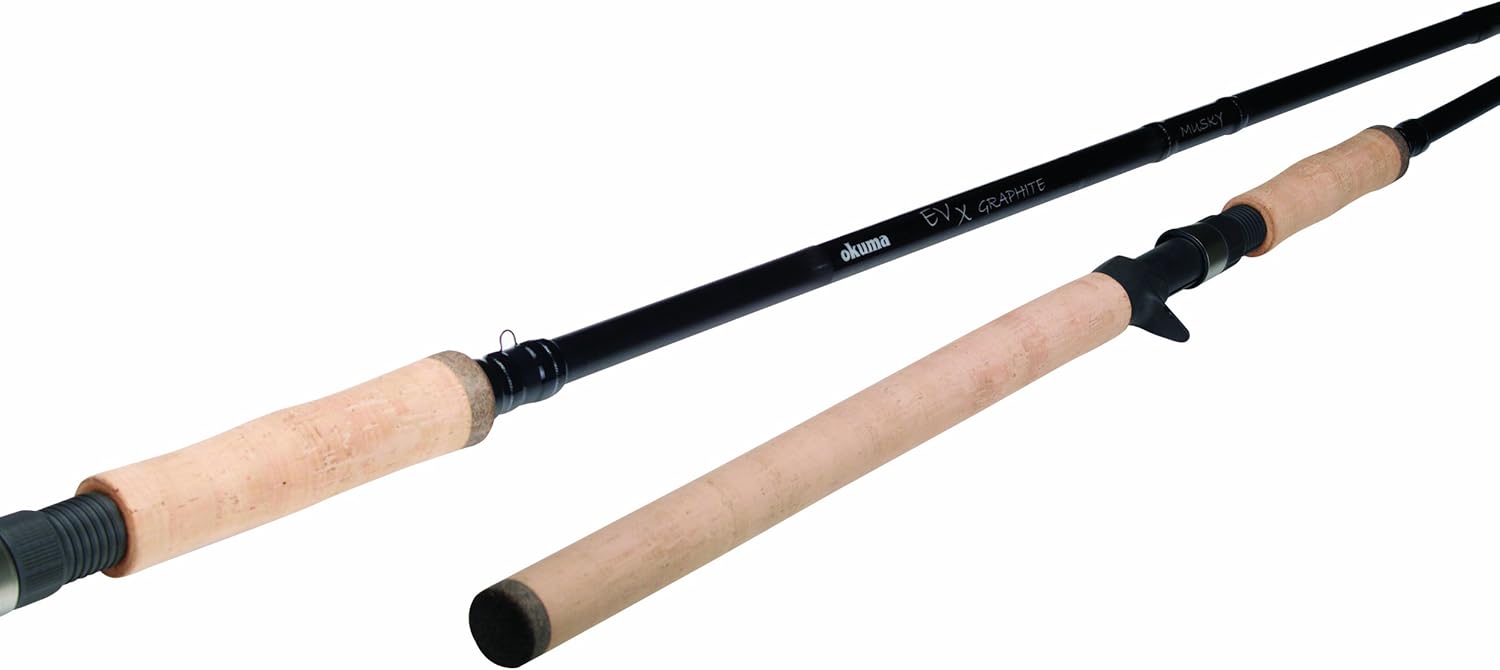Okuma EvxC861XHT Telescopic Musky Casting Rod (50100