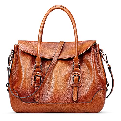 AINIMOER Women's Soft Leather Vintage Tote Jamaica Ubuy