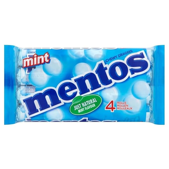 Mentos Mints (4 per pack 152g) Pack of 6 Grocery