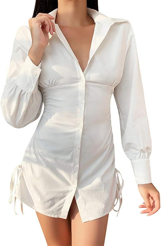 white night shirt dress