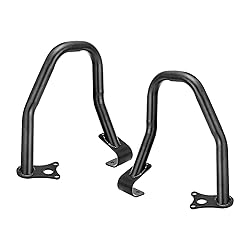 WeiSen Gloss Black Engine Guard Protector Highway