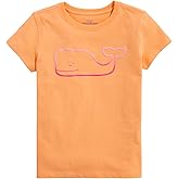 Vineyard Vines Girls' Puff Whale Short-Sleeve Tee