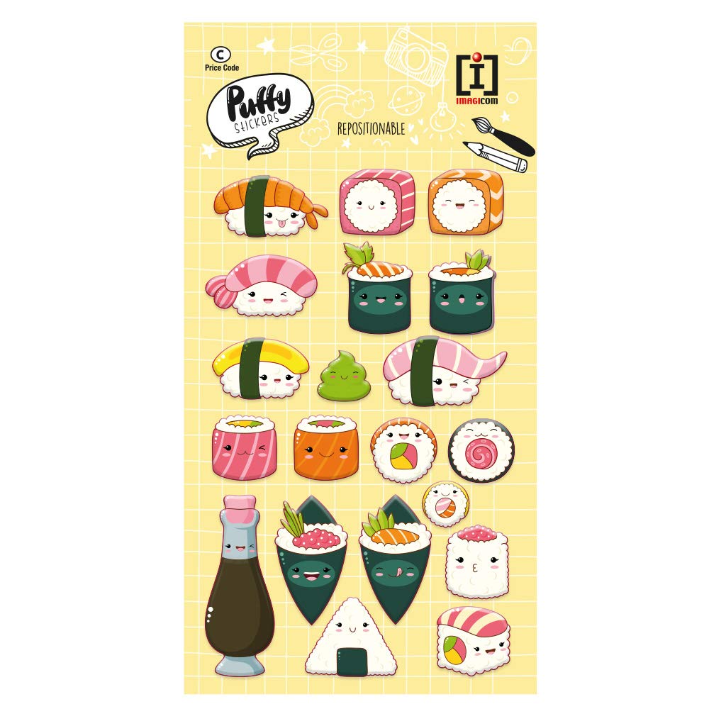 Imagicom Stickers 3D Sushi
