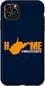 iPhone 11 Pro Max West Virginia WV Home Mountaineer State Souvenir Gift Case