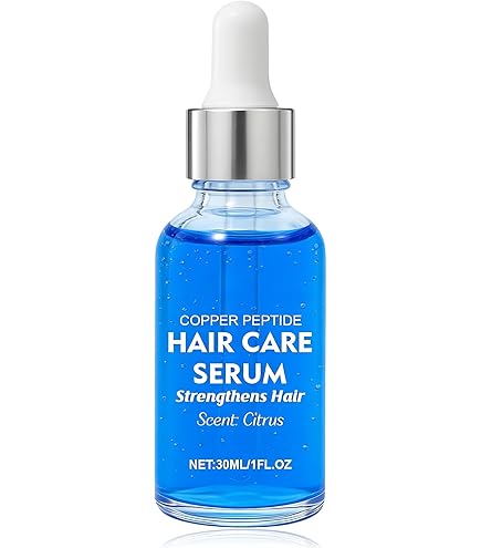 Amazon.com : GHK-cu Copper Peptides Serum for Hair - Hair Oils Copper  Peptide for Skin, Hair & Scalp, Scalp Health, Regrowth Treatment for  Thicker, Fuller Hair, Stronger, Reduce Aging Effect : Beauty