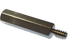 Lyn-Tron, Aluminum, Male-Female, 1/4"-20 Screw Size, 0.5" Width, 1.375" Body Length (Pack of 5)