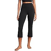 CRZ YOGA Butterluxe Capris Flare Leggings 23" - Bootcut High Waisted Womens Yoga Pants Cropped Casual