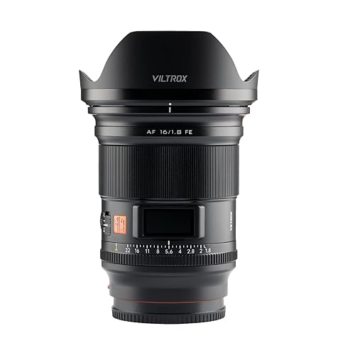 VILTROX 16mm Autofocus Prime Lens for Sony E Mount Lens