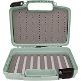 Aventik Streamer Fly Boxes Click Lock Large Streamer Flies Foam Storage | Fishing Box Tackle Box Boating Fishing Boxes 14X11X3.35inch/10.43X8.27X3.15inch