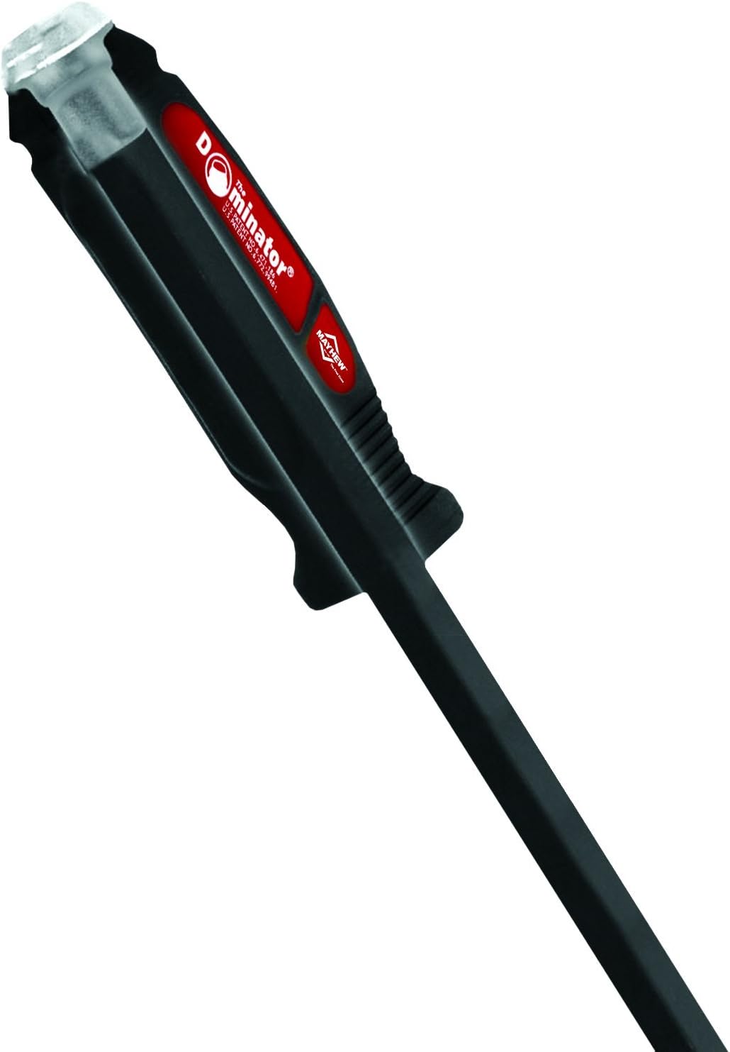 Mayhew 60144 12-C Dominator Pry Bar, Curved, 17-Inch OAL, Steel Black, 12" - Image 3
