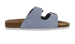 CUSHIONAIRE Women's Lane Cork Footbed Sandal With