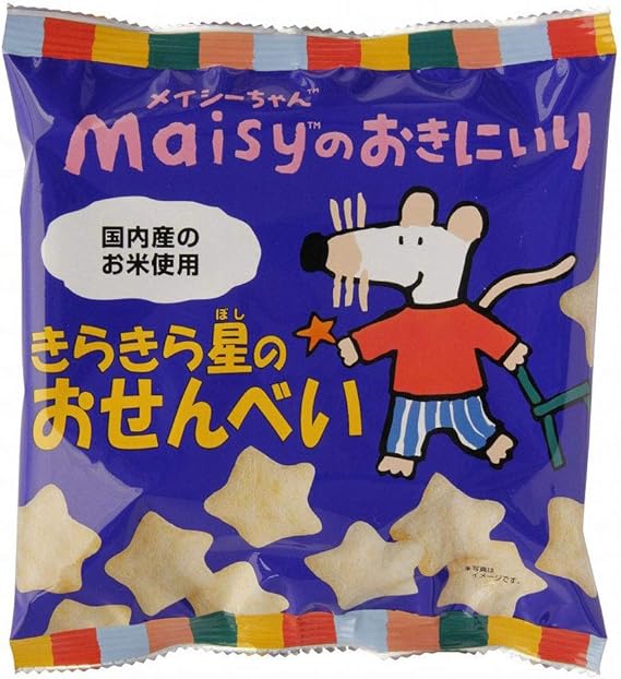 Amazon 創健社 メイシーきらきら星のおせんべい 40g 5個 メイシーのおきにいり せんべい 米菓 通販
