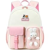 Cusangel Toddler Backpack for 3-5age Boys Girls,Cute Multi-pockets Large capacity Daypack for kindergarten,nursery,outdoor