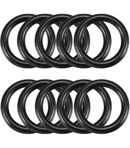 Nitrile Caoutchouc O-Joints 24mm OD 20mm ID 2mm Largeur, 20 Pcs Pour