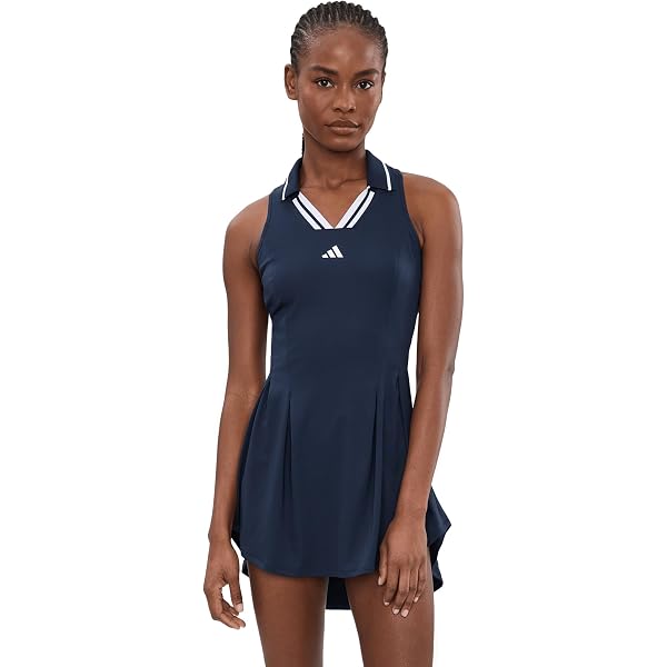 white christmas dresses Dress Adidas Club Black 2025 main image 1