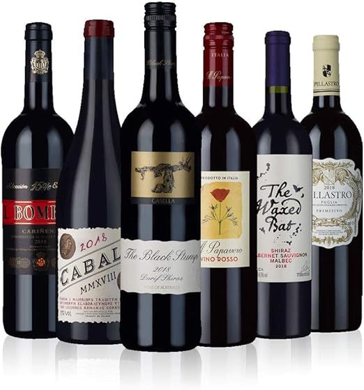 Customer Favourite Red Wine Mix 6 Bottles (75cl) Laithwaites Wine Amazon.co.uk Beer, Wine