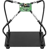 XYK Helping Hands Soldering Station, Soldering Kit, Third Hand Soldering Tool 4 Flexible Arms Helping Hands for Electronic Re
