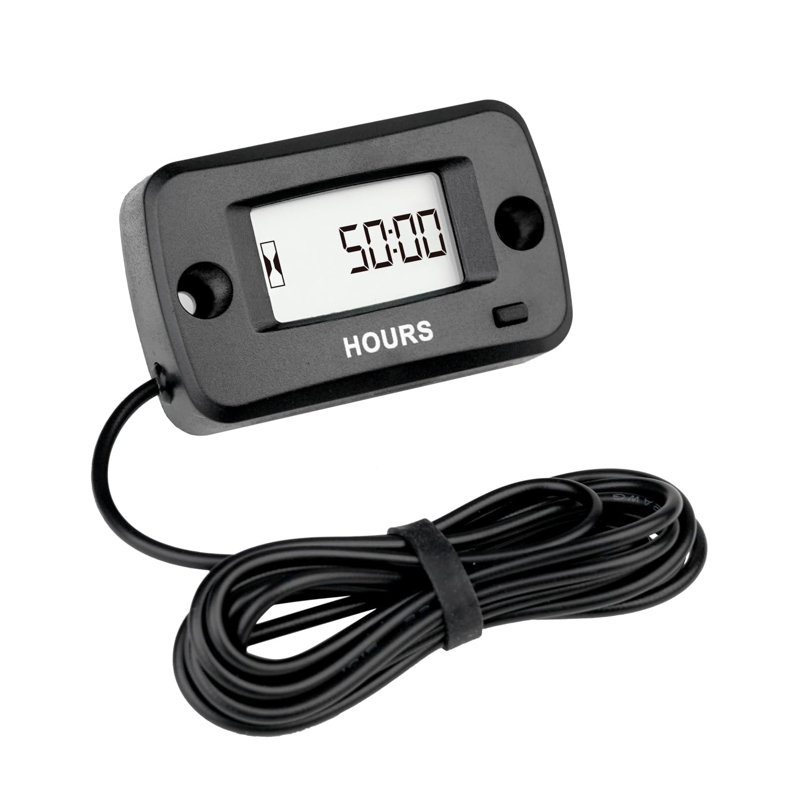 Runleader Digital Small Engine Hour Meter,Maintenance Service Timer for Garden Tractor Chainsaw Generator Outboards Motor Jetski ATV Dirtbike Scooter Go-Kart Snowblower
