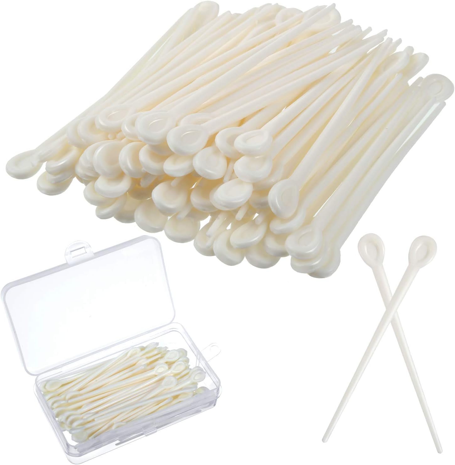 180 Pieces Brush Roller Pick Plastic Roller Pick Hair Curler Roller Pin