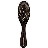 Chris Christensen 20 mm Pocket Oval Pin Dog Brush, Fusion Series, Groom Like a Professional, Brass Pins, 100% Static Free, Gr