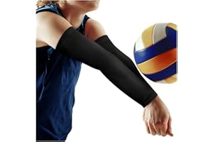 Peabownn Volleyball Arm Sleeves youth girls - 3XS-XL Compression Volleyball Arm Sleeves for women teen girls kids