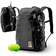 GEAU SPORT Axiom Backpack 2.0 - Tennis Backpack, 2 Racquet Capacity, for Men & Women, Pickleball Bag, Crush Resistant Sunglasses Pocket, Wet Gear Pocket, Customizable Divider, Durable Materials