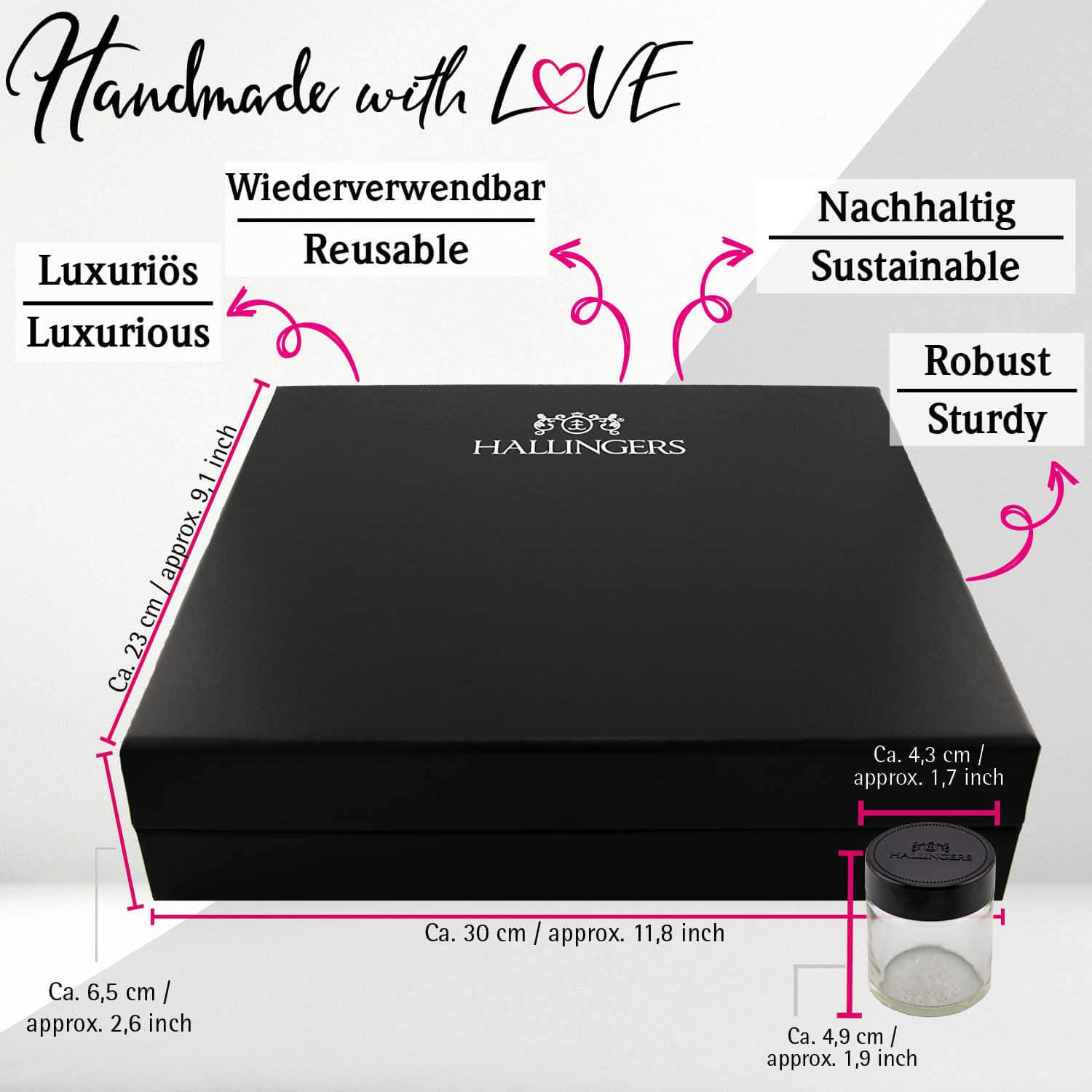 Hallingers Genuss Manufaktur Tee Geschenk-Set - 12 Sorten premium loser Tee Probierset in edler Geschenkbox mit Rezept-Booklet "Entschuldigung", Geschenkidee für Frauen Männer 8