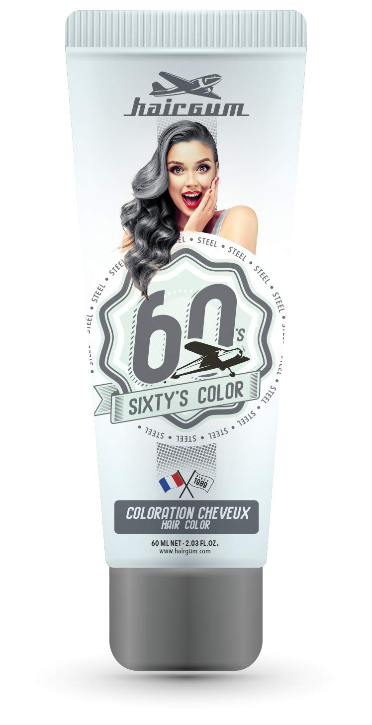 Sixty'S Color Hair Color Steel 60 Ml