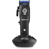 STYLECRAFT Rebel 2.0 Professional Cordless Hair Clipper Super C4RBN Motor | Cord/Cordless, DLC Echo and Blue Ceramic blades, USB-C Rechargeable, Modular Housing, Sealed Design