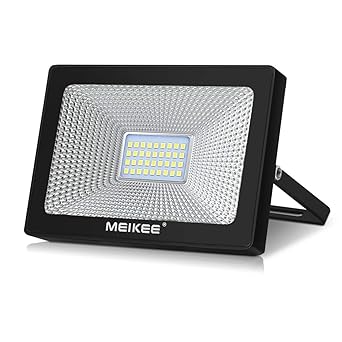 MEIKEE Foco Led 30W, Floodlight Blanco Frío 3400LM, Luz Led 6500K ...