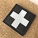 Bundle 3 Pieces - Reflective Medic Red Cross EMS EMT MED Tactical Patch Hook-Fastener Backing 2x2 inch