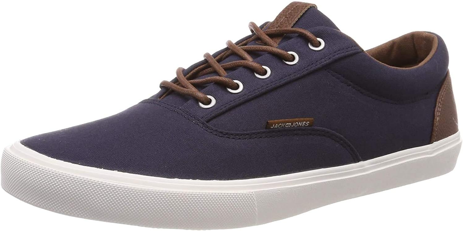 JACK & JONES Jfwvision Classic Mixed Navy Blazer Noos, Men’s Low-Top Sneakers