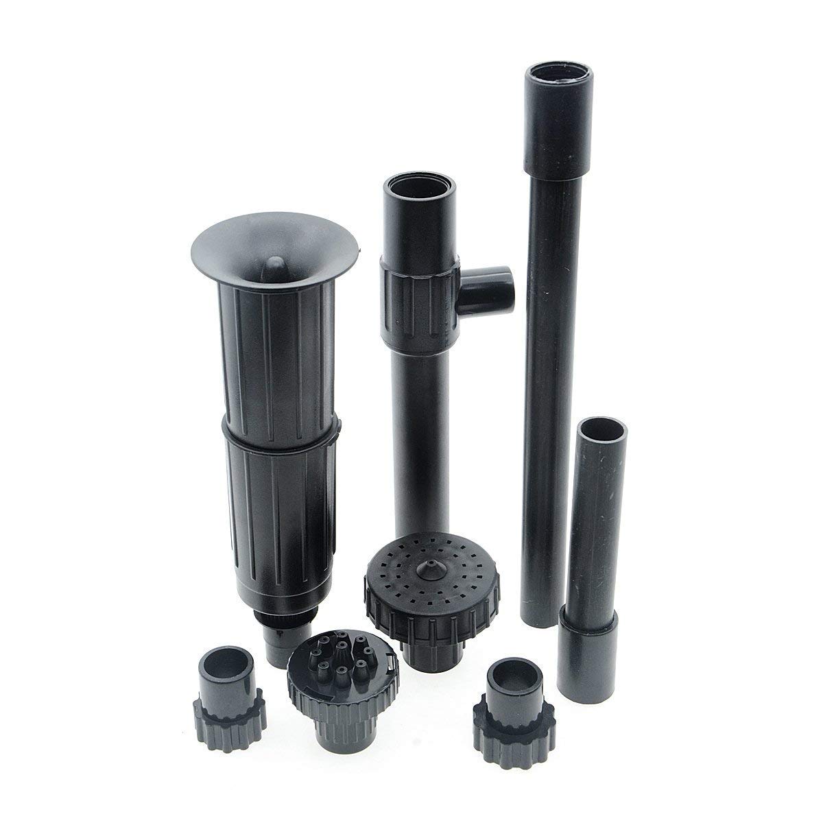 Saim Fountain Set for Water Garden Pumps Set-8 Pieces Nozzle Case, Large