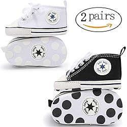 KKIIDDSS Unisex Baby Girls Boys Canvas High-top
