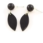 Tagua Nut Post Earrings, Fair Trade Eco Friendly Jewelry for Women