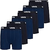 Levi's Mens Boxer Briefs Breathable Cotton Underwear for Men Pack of 6