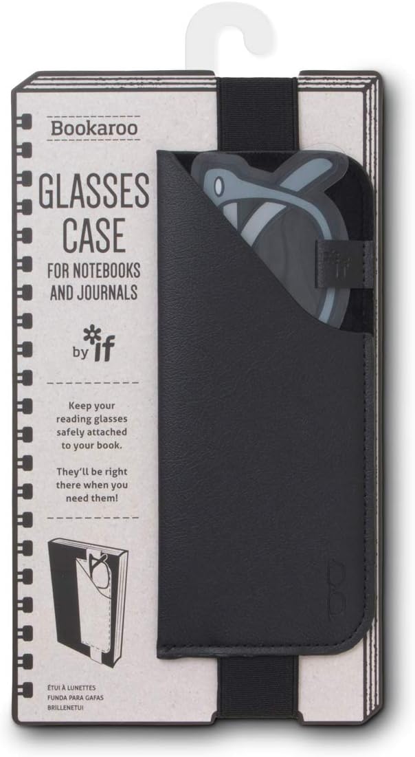 IF Bookaroo Glasses Case - Black, 41201