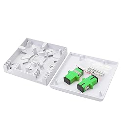 GELRHONR FTTH Fiber Panel Box Enclosure,2 Core